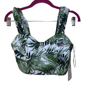 Midnight Sky Crop Top Tank Tropical size M